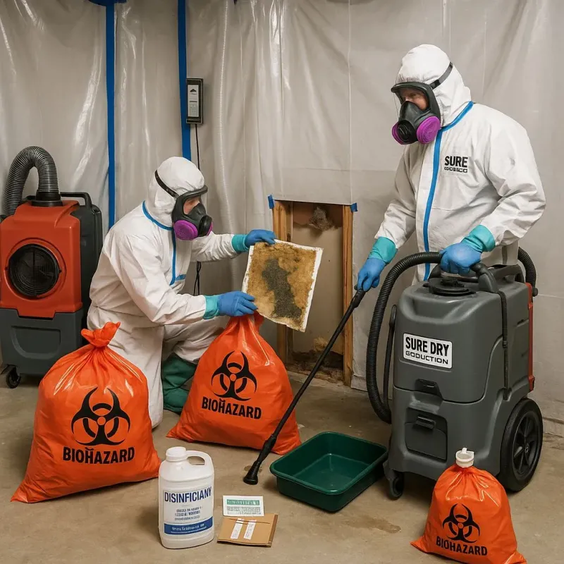 Contaminated Water Handling Protocols process in Woodmont, CT