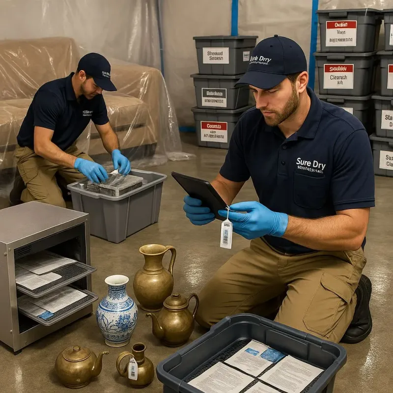 Content Protection and Restoration process in Woodmont, CT