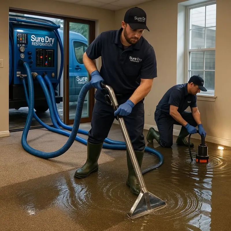 Water Extraction and Removal process in Woodmont, CT